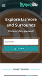 Mobile Screenshot of lismorebusiness.com.au